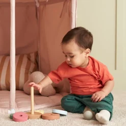 Kids Concept Houten Stapelringen Edvin Multi