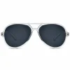Kinderzonnebril Aviator Golds Transparant (0-2J) Hipsterkid