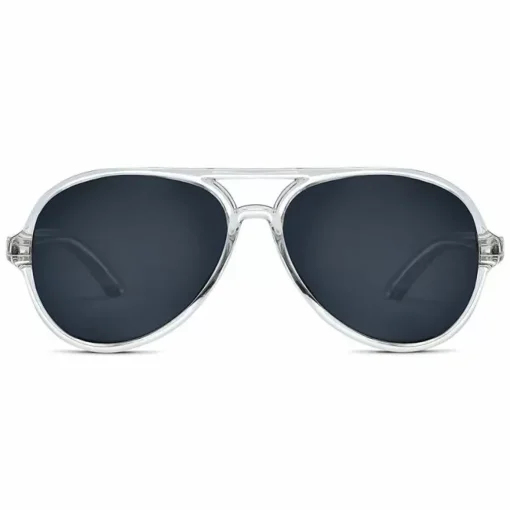 Kinderzonnebril Aviator Golds Transparant (0-2J) Hipsterkid