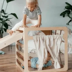 Klimkubus Cubitri Van Ette Tete | Houten Speelkubus | Kidsdeco.Nl