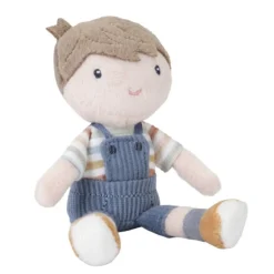 Knuffelpopje Jim (10Cm) Little Dutch
