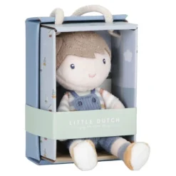 Knuffelpopje Jim (10Cm) Little Dutch