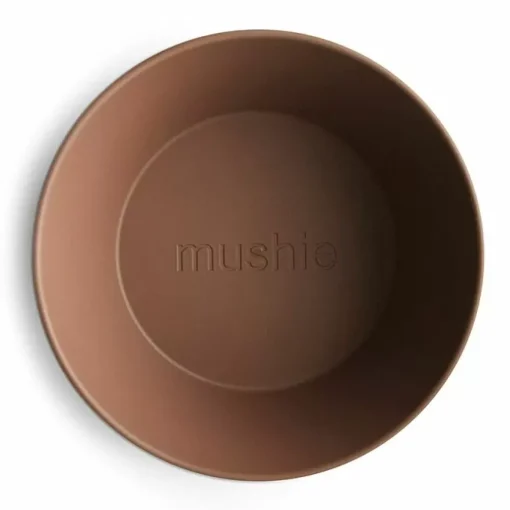 Kommen Rond Caramel (2St) Mushie