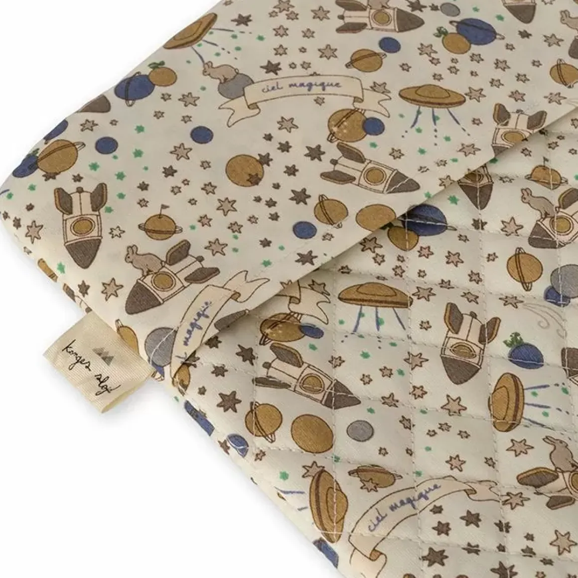 Konges Slojd Eetstoelkussen Ciel Magique Bleu