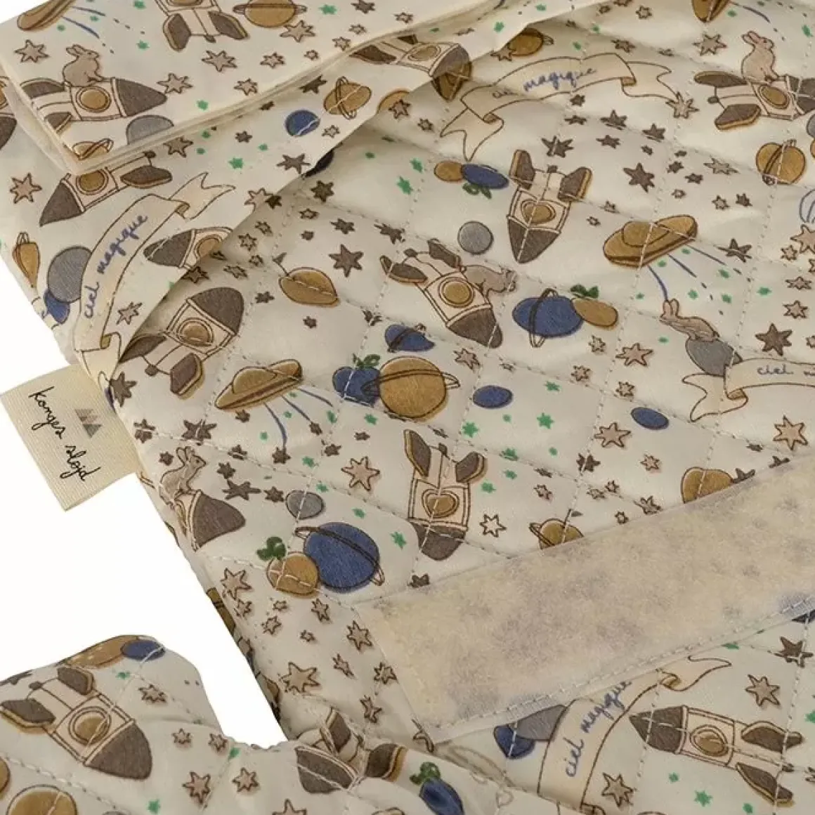 Konges Slojd Eetstoelkussen Ciel Magique Bleu