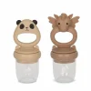 Konges Slojd Fruitspenen Unicorn Panda Shell/Blush (2St)