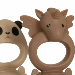 Konges Slojd Fruitspenen Unicorn Panda Shell/Blush (2St)
