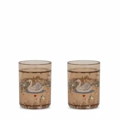 Konges Slojd Glitter Bekers Swan (2St)