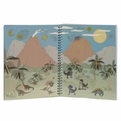 Konges Slojd Stickerboek Groen - Creatief Plezier Met Stickers