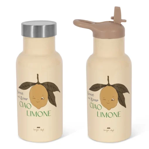 Konges Slojd Thermosfles Lemon Squeeze Me - Citroen Thermos