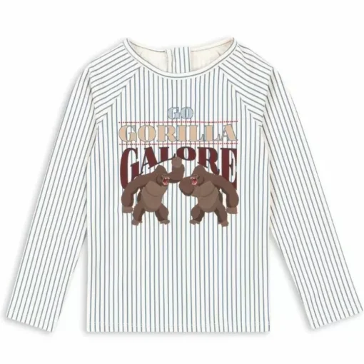 Konges Slojd Zwemshirt Aster Stripe Bluie Met Uv-Bescherming Kopen