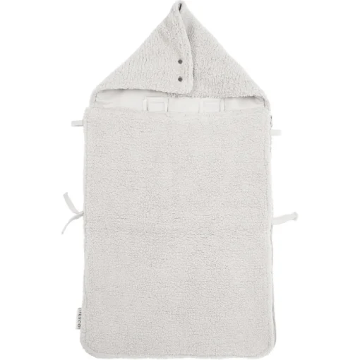 Koop Nu De Zachte En Stijlvolle Meyco Voetenzak Teddy Greige!