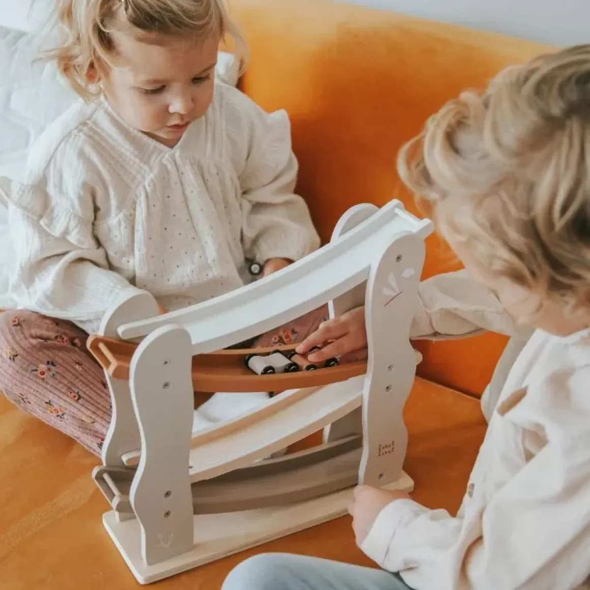 Label-Label Wood Houten Autobaan Nougat