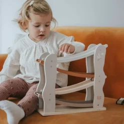 Label-Label Wood Houten Autobaan Nougat