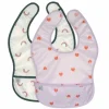 Lassig Happy Rascals Heart Lavender Slabben (2St) - Reisvriendelijke Bescherming