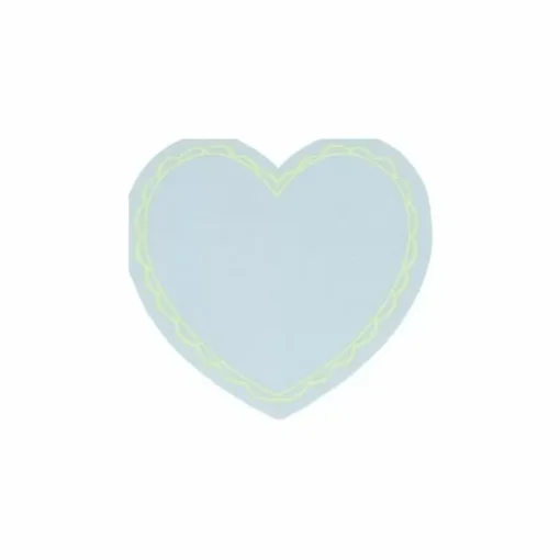Lieflijke Pastel Hearts Gebaksservetten Van Meri Meri (16St)