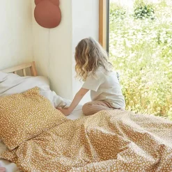 Liewood Beddengoed Ingeborg Mini Leo/Golden Caramel