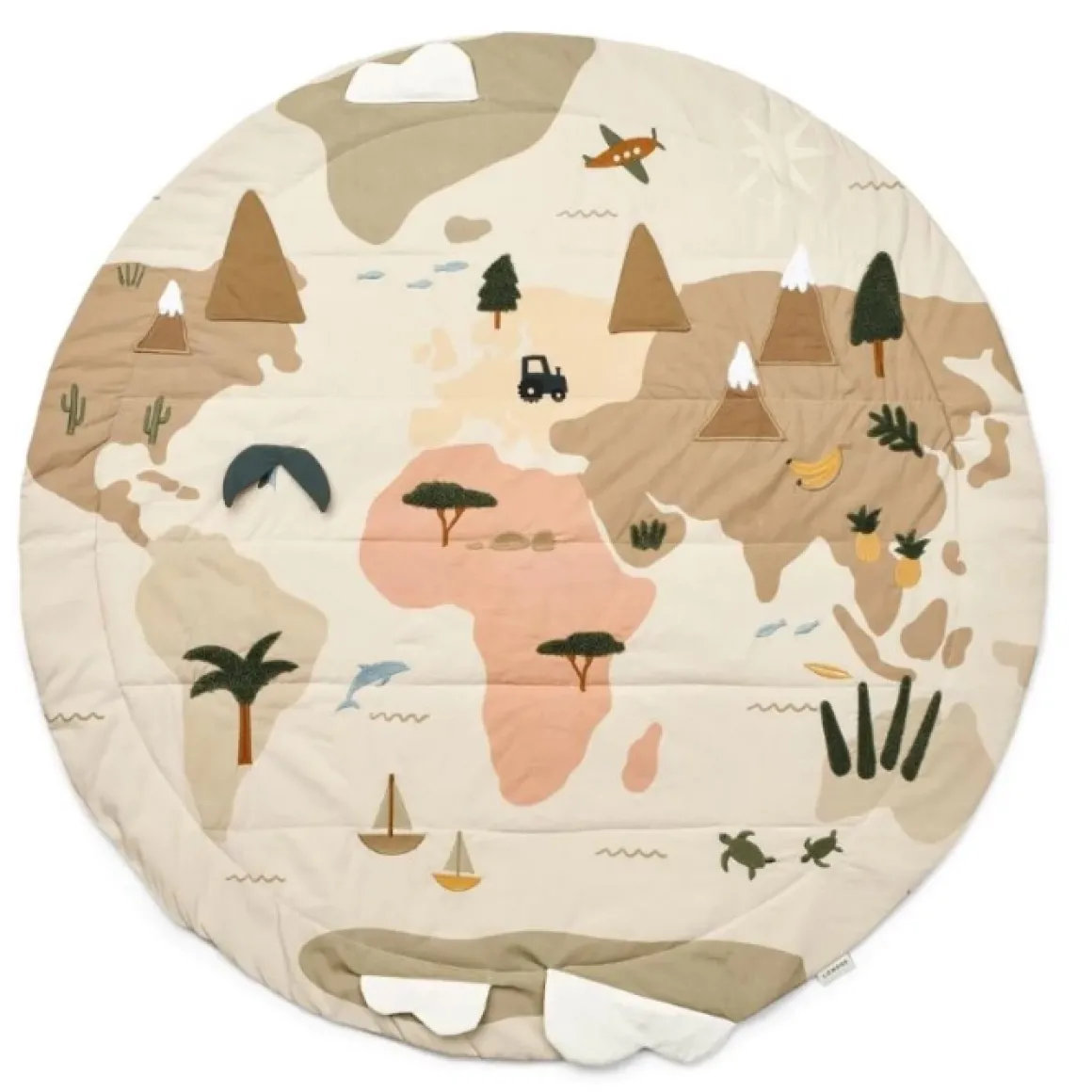 Liewood Speelkleed Adonna World Map/Sandy