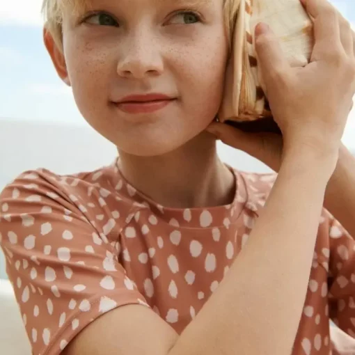 Liewood Zwemshirt Korte Mouw Noah Leo Spots/Tuscany Rose Bestellen Online - Snelle Levering