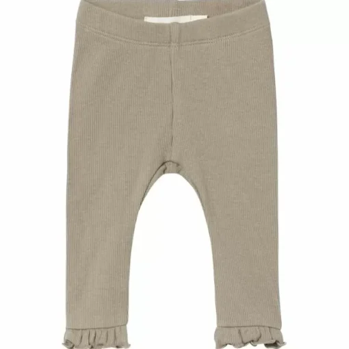 Lil' Atelier Broekje Dia Dried Sage Bestellen - Ontdek Onze Stijlvolle Kinderkleding Nu!