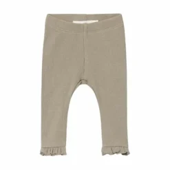 Lil' Atelier Broekje Dia Dried Sage Bestellen - Ontdek Onze Stijlvolle Kinderkleding Nu!