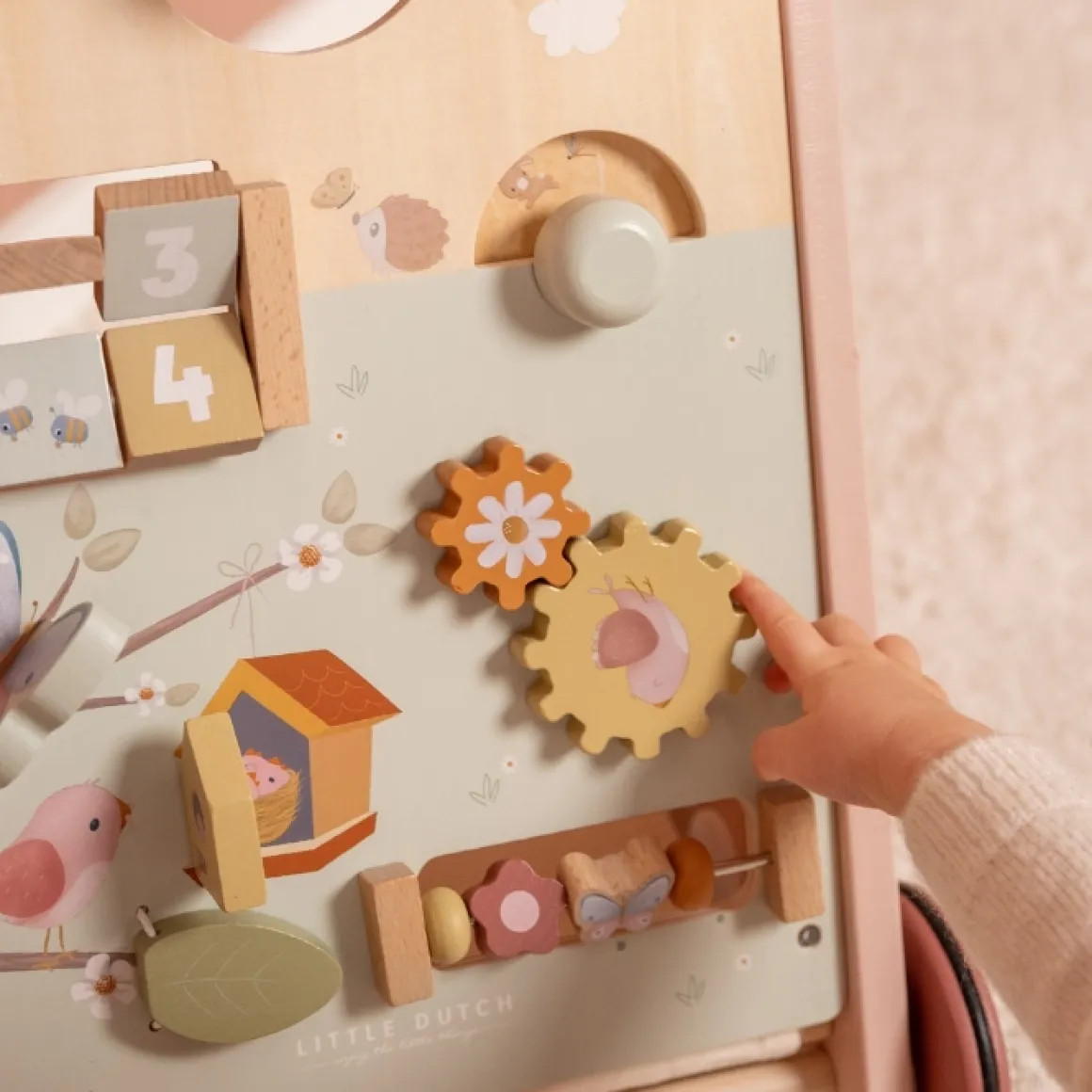 Little Dutch Activiteiten Loopwagen Flowers & Butterflies