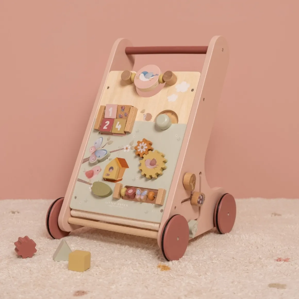 Little Dutch Activiteiten Loopwagen Flowers & Butterflies