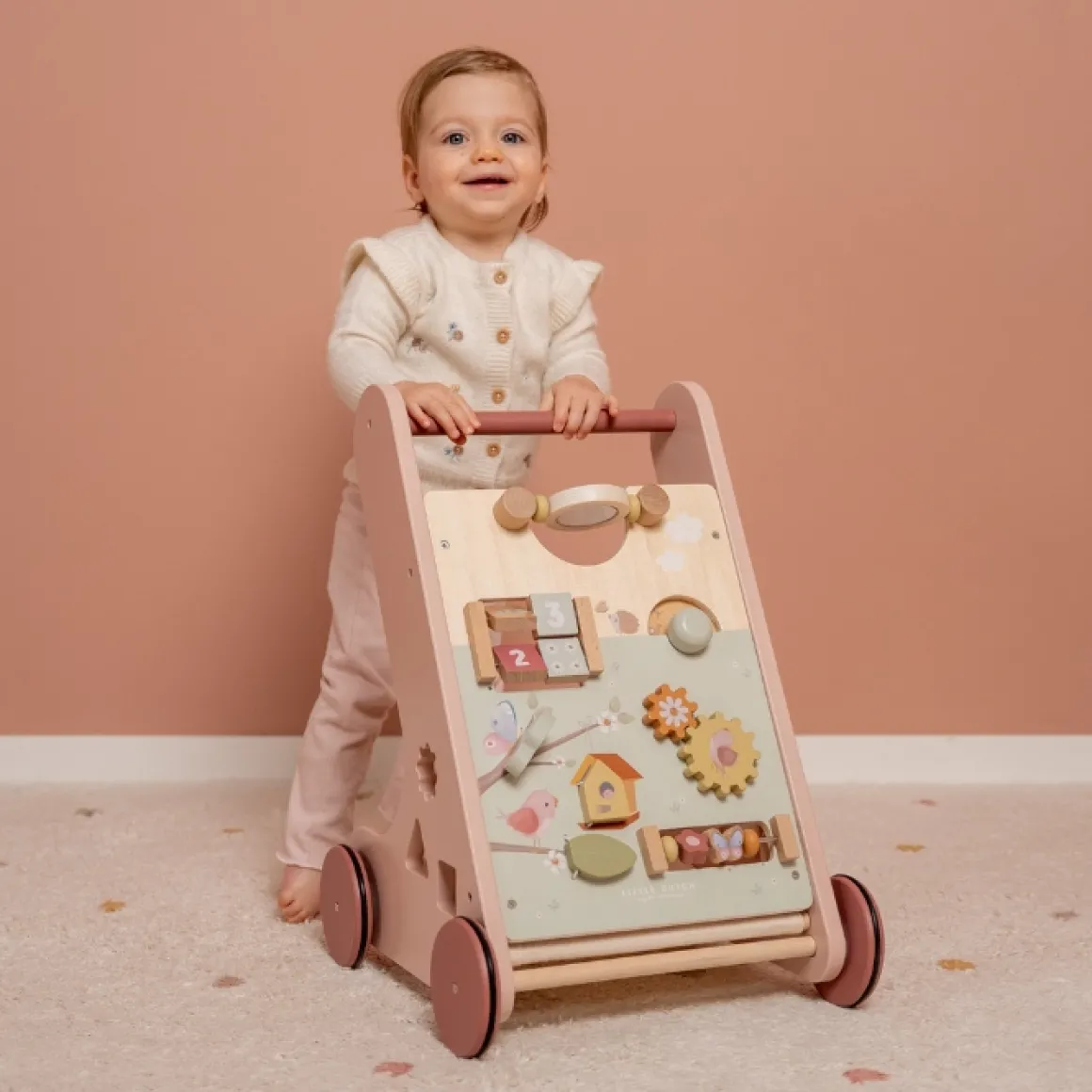 Little Dutch Activiteiten Loopwagen Flowers & Butterflies