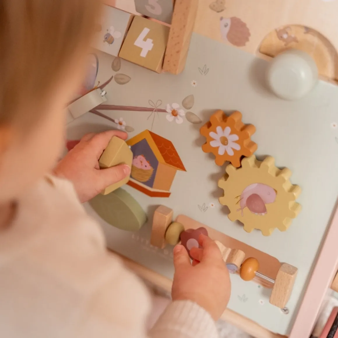 Little Dutch Activiteiten Loopwagen Flowers & Butterflies