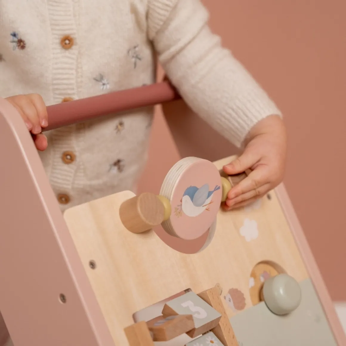 Little Dutch Activiteiten Loopwagen Flowers & Butterflies