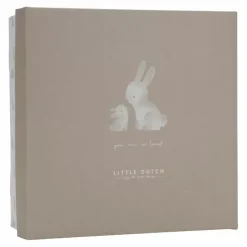 Little Dutch Baby Bunny Geschenkset | Knuffeldoekje, Knuffelkonijn, Rammelaar & Bijtring