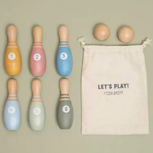 Little Dutch Houten Bowlingset