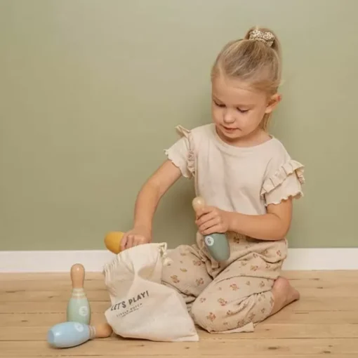 Little Dutch Houten Bowlingset