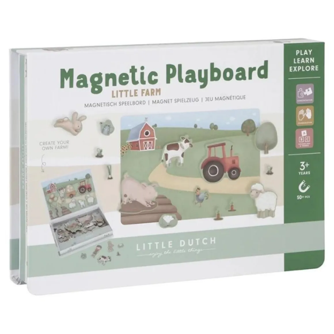 Little Dutch Magnetisch Speelbord Little Farm