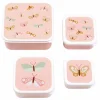 Lunchbox & Snackbox Butterfly A Little Lovely Company