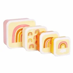 Lunchbox & Snackbox Rainbow A Little Lovely Company