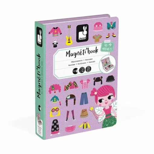 Magnetibook Verkleedfeest Meisje Janod