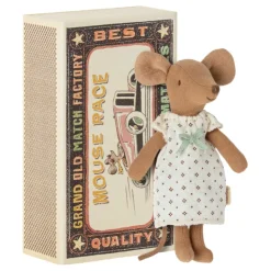 Maileg Grote Zus Muis In Matchbox