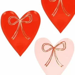 Meri Meri Valentijn Hartjesborden Met Strik (8St)