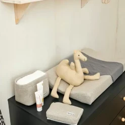 Meyco Aankleedkussenhoes Knit Basic Sand Melange