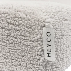 Meyco Aankleedkussenhoes Teddy Greige - Zachte En Stijlvolle Kussenhoes Voor Jouw Baby - 50X70Cm