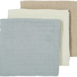 Meyco Hydrofiele Doek Uni Offwhite/Light Grey/Sand 70X70Cm