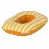 Miniatuur Rubberboot Yellow Stripe (Kleine Broer/Zus) Maileg