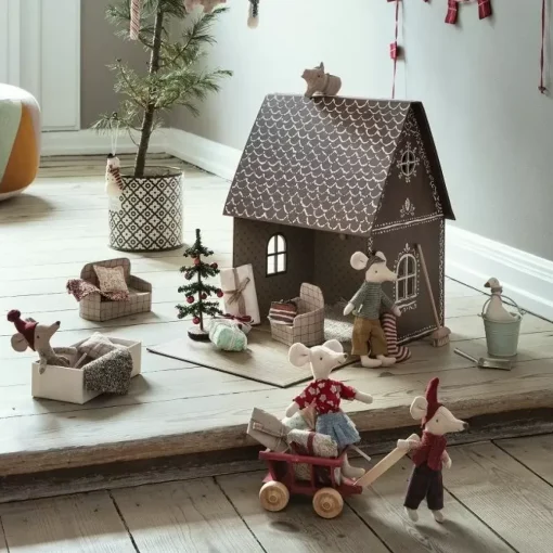 Miniatuur Veger-En-Blik Setje Maileg