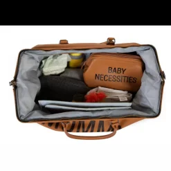 Mommy Bag Bruin Leatherlook Childhome