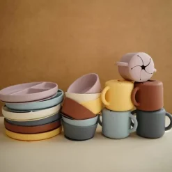 Mushie Siliconen Kom Ivory