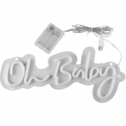 Oh Baby Neonlamp Van Ginger Ray - Feestelijk & Sfeervol