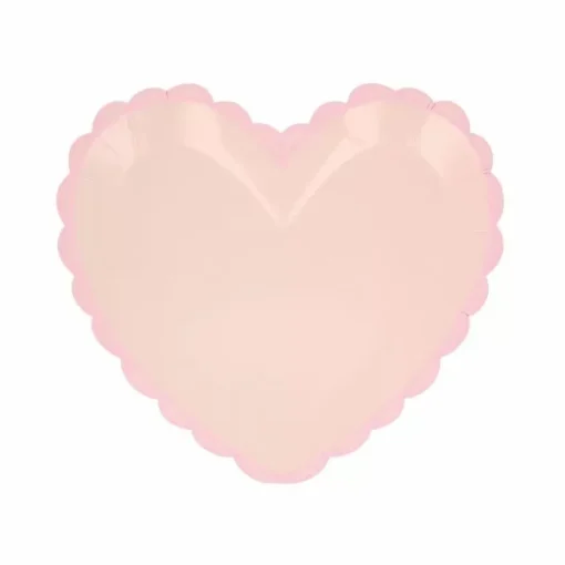 Pastel Hearts Gebaksbordjes Van Meri Meri (8St)