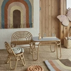 Rotan Kinderstoel Regenboog Oyoy