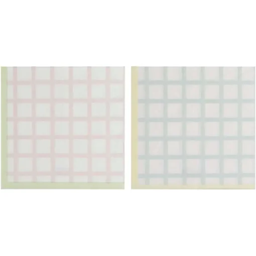 Servetten Ruitjes Pastel Hop Hop Hooray (16St) Ginger Ray